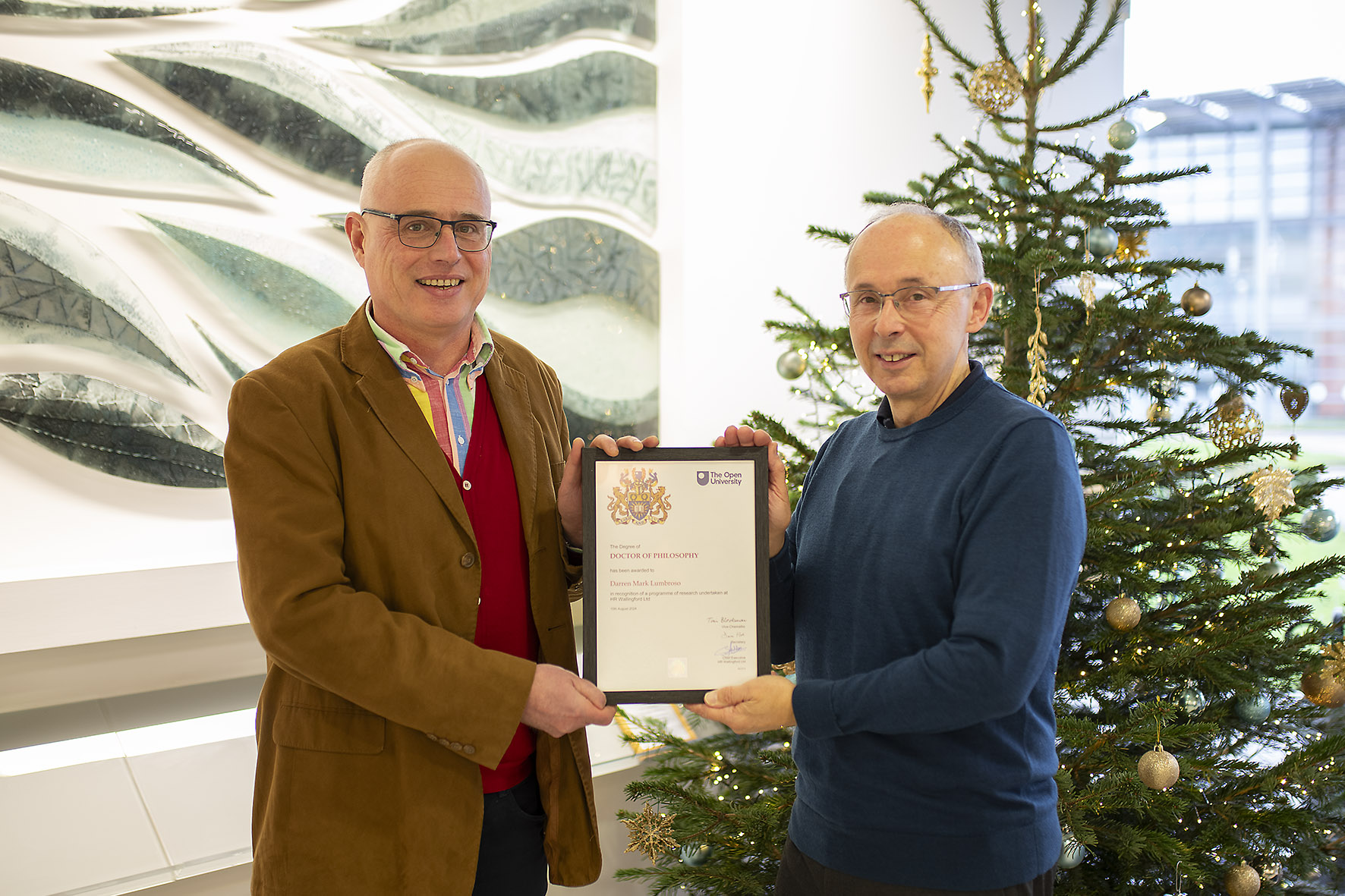 Darren Lumbroso receiving PhD for flood emergency planning research 
