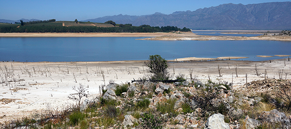 view of drought impacts in South Africa