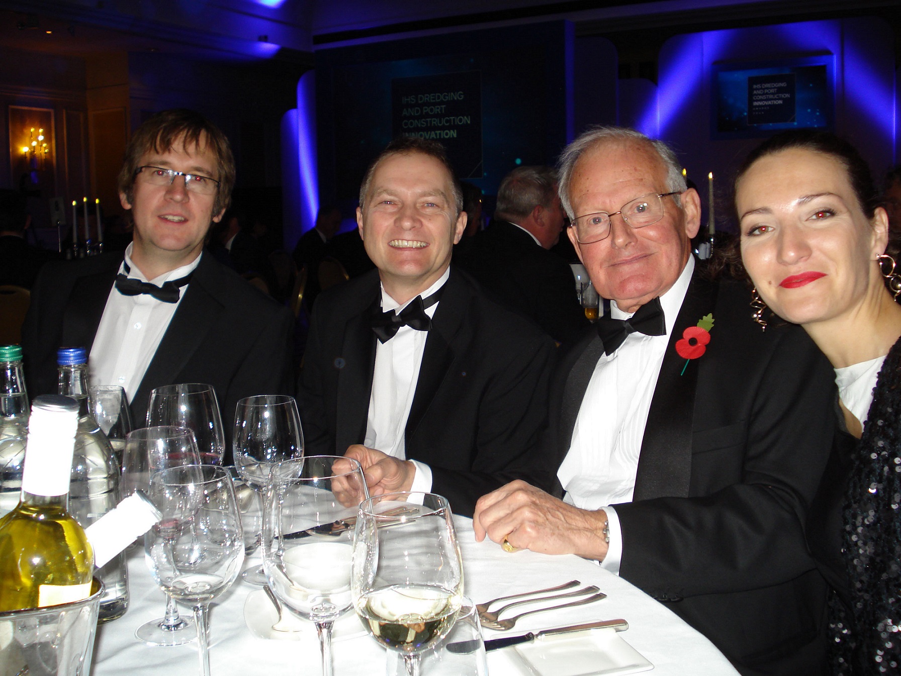 Mark Lee, Jez Spearman, Nick Bray and Giulia Sforzi at the DPC Innovation Awards