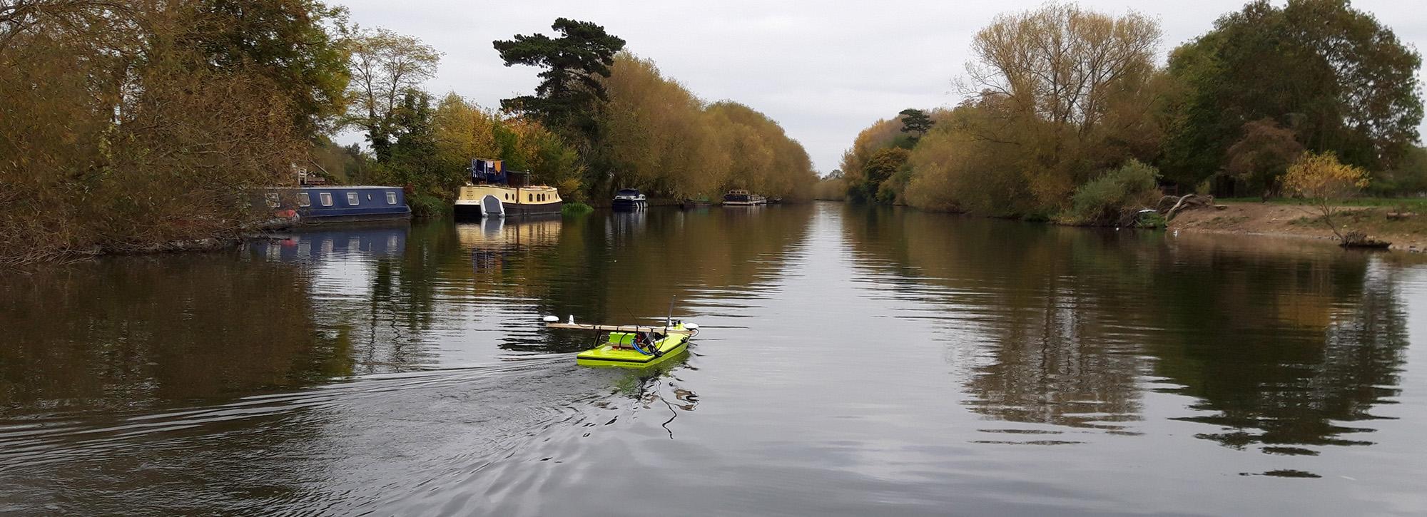 ARCboat field trials with swath sonar