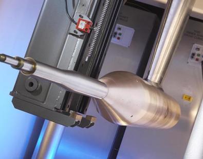 close-up of a force measurement instrument for physical models