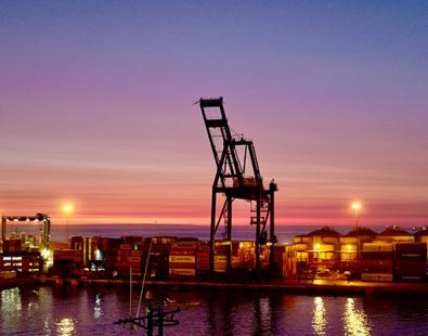 Expansion of port of San Antonio in Chile