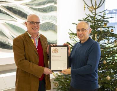 Darren Lumbroso receiving PhD for flood emergency planning research 