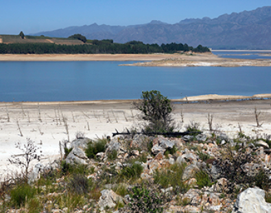 view of drought impacts in South Africa
