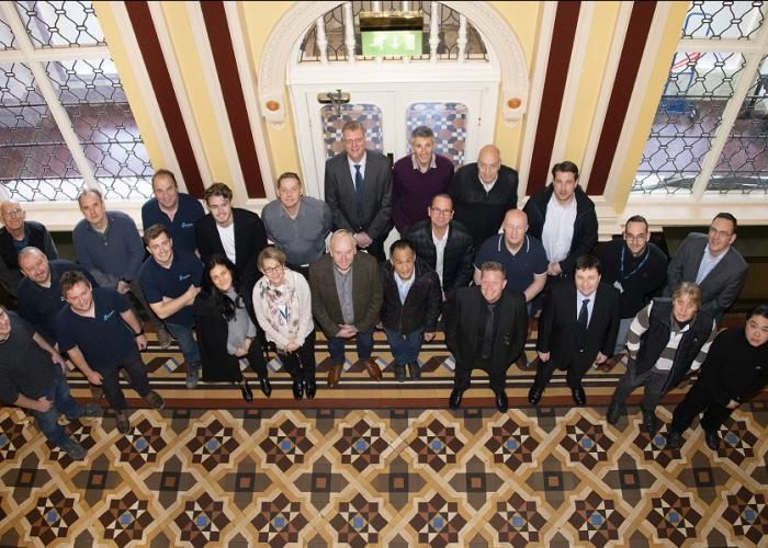 Group photo of new Equipment Sales team