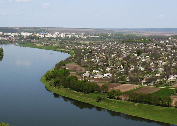 Overview of river in Moldova