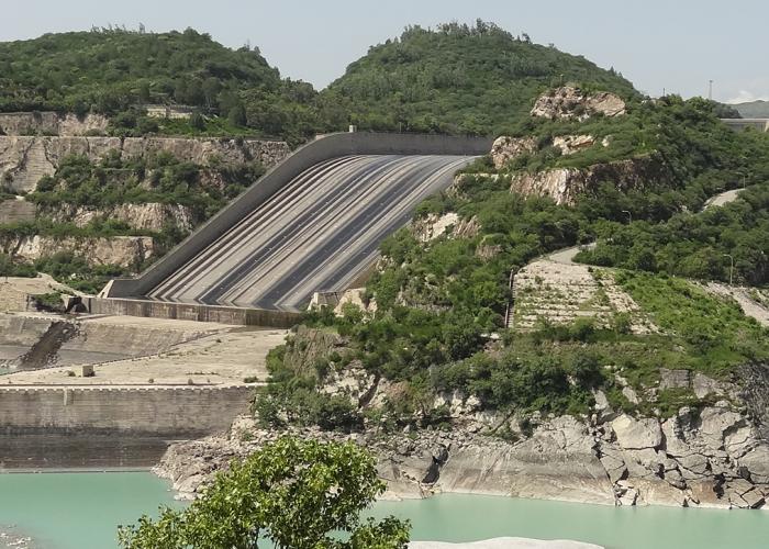 View of Tarbela Dam