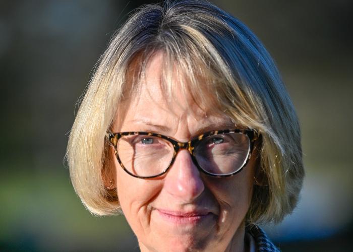 Headshot of new director Sally Howes