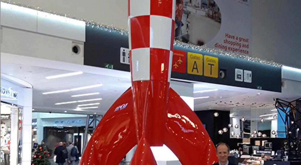 Thierry Rault at Brussels Airport