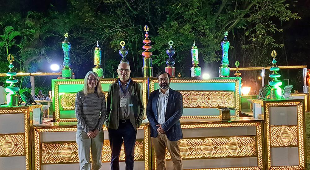 Darren and colleagues at the WMO