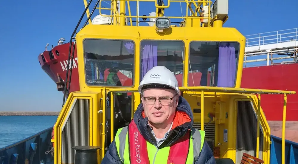 Darren Lumbroso on a trip to Kazakhstan