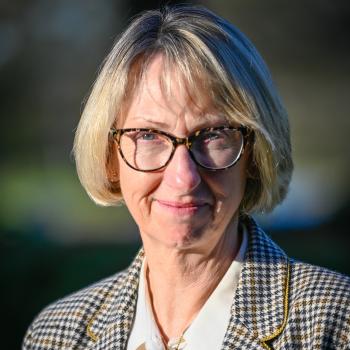 Headshot of new director Sally Howes