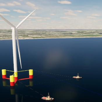 Floating offshore platform