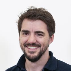 Headshot of Physical modelling manager, Tom Rigden