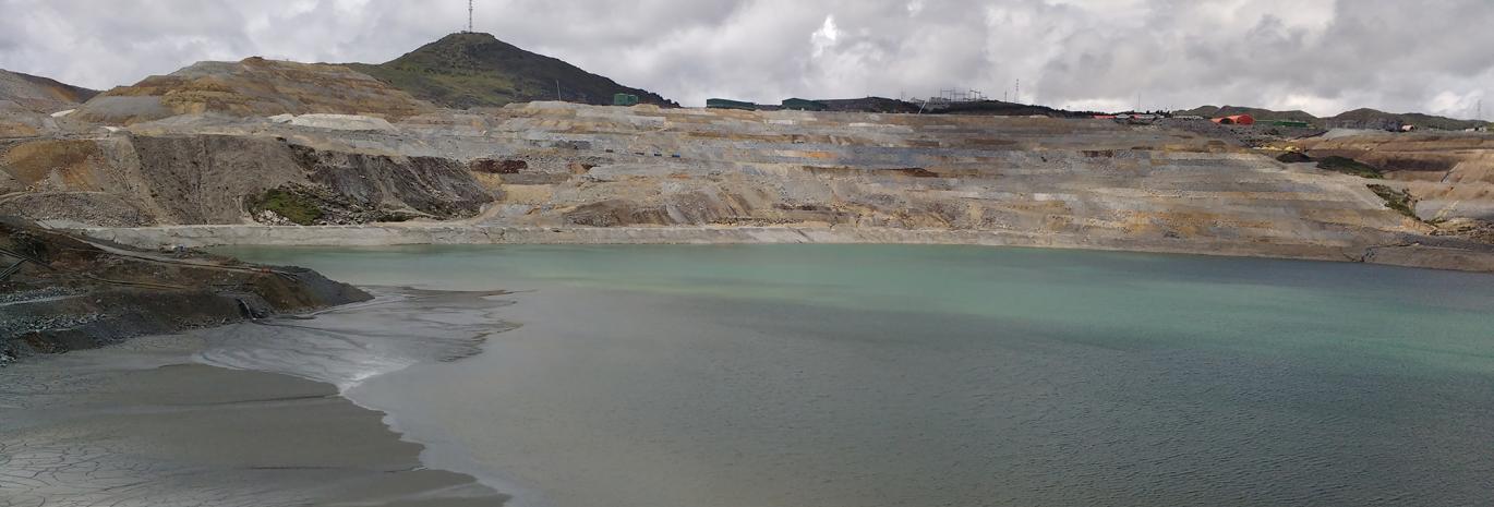 An example tailings dam