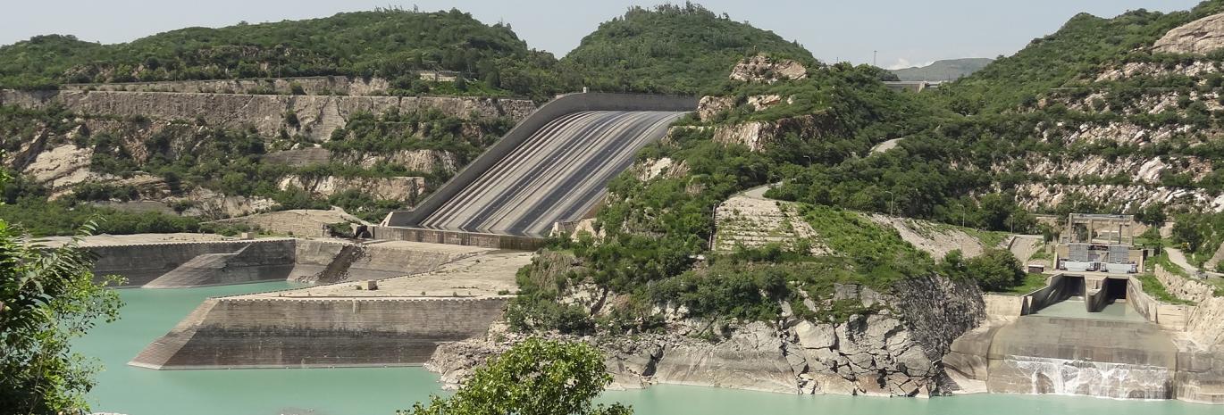 View of Tarbela Dam