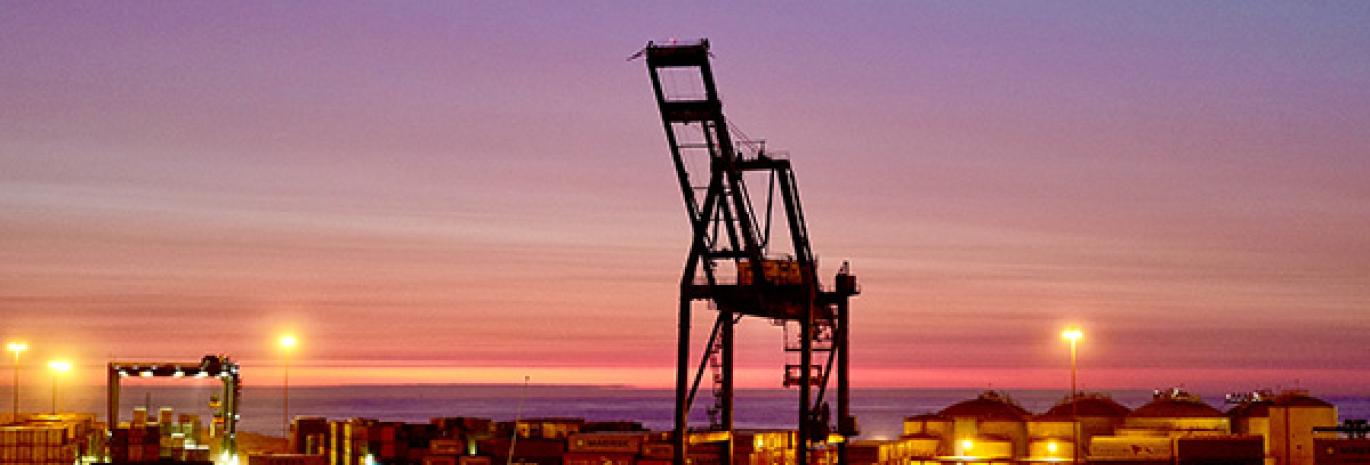 Expansion of port of San Antonio in Chile