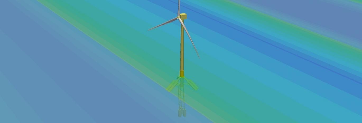 Numerical modelling output of floating wind foundation design – the Stinger Keel
