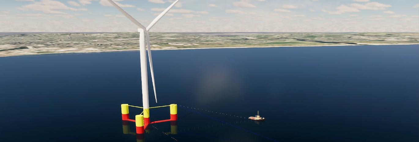 Floating offshore platform