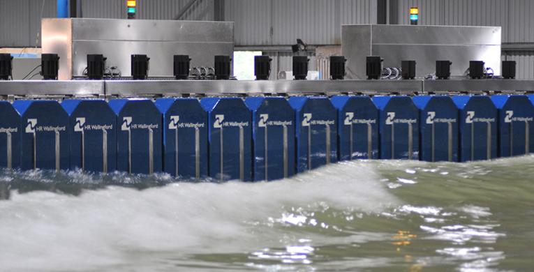 Example of a piston wavemaker